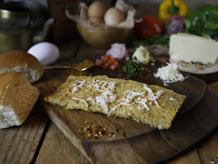 Cheese Masala Omlet